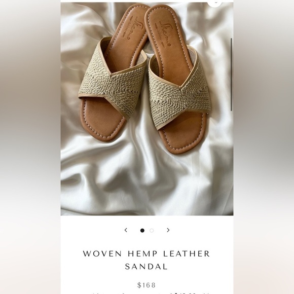 Skemo Shoes - SKEMO Woven Hemp Leather Sandal women’s size 6